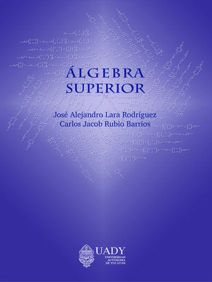 cover image of Álgebra superior
